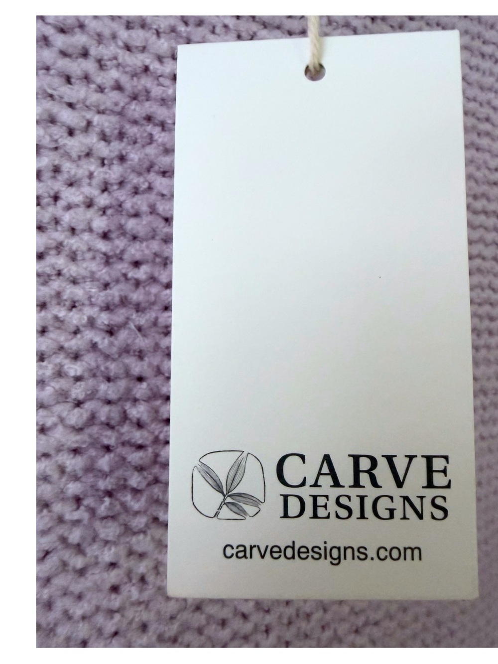 Carve Designs Heaven Lavender Knit Turtleneck Pullover Women’s Medium NEW - Picture 6 of 12
